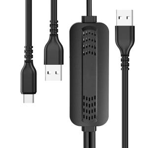 Car Screen Mirroring Adapter with Wireless CarPlay - Supports Watching Any App (YouTube, Net-Flix, TikTok, etc.), Compatible with Factory-CarPlay Equipped Vehicles (Black)