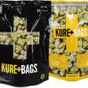 10 Pack Resealable Smell Proof Cure Bags, 1 LB Stand Up Pouch
Curing Bags with Window, Stand-Up, Resealable, Smell Proof, Cure Bags, Reusable Curing Dry Bag, Clear Window, Heat Sealable