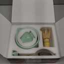 Matcha Whisk Set,7pcs Green Matcha Set includes Matcha Bowl (19 oz),Bamboo Matcha Whisk and Matcha Scoop,Matcha Whisk Holder,Stainless Steel Sifter,Tea Making Tools,Matcha Kit Gift for Matcha Lovers