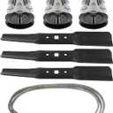 OCPTY Lawn Mower Deck Rebuild Kit 54", Mower Blade Rebuild Kit Fit for RZT-L54 KH, RZT-L54 KW, RZT-S54, Z6600 247.20415, ZT-L54, Mustang 54 XP