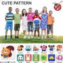 2 x Mosquito Repellent Stickers 240 Pcs,Cute Cartoon Mosquito Patches for Kids and Adults with 5 Pack Individually Wrapped Mosquito Repellent Bracelets for Outdoor Camping Traveling Fishing