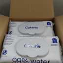 Coterie Baby Wipes + Diapers Kit, Size 1 (99 Count) & Size Newborn Diapers (93 Count), 8 Pack (448) Baby Wipes with 99% Water, Plant Based Materials, Hypoallergenic for Sensitive Skin