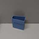 Honeydak 3D Printed Book Shaped Bookmark Holder Book Lover Gift Bookish Accessory Office Desk Supplies Funny Bookmark Accessories End of Year Gift for Teacher (Blue Gray), 3.11 x 1.75 x 3.32 inches