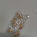 Magic Season Tiny Decorative Glass Bottles 12 Pcs (Tiny Five-Pointed Star Bottles)