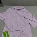 LovinPet UPF 50+ Dog Sun Protection Shirt for Medium and Large Dogs, 4-Way Stretch Nylon, Lightweight Anti-Static Quick-Dry UV Layer, Indoor Shedding Control and Winter Base Layer,Purple,2XL