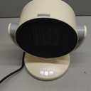 Electric Space Heater,2 in 1 Heater Fan Combo, 1200W Portable Cooling Desk Fan, 3 Wind Speeds, PTC Ceramic Small Desk Heater, Quick Heat Up Machine for Home, Office