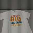 Big Brother T Shirt Gift for Toddler Boys Promoted to Big Brother Announcement T-Shirt Best Big Bro Tees Short Sleeve 2T-8Y