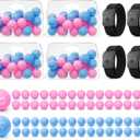 4 Sets Baby Shower Game Swing Shaking Balls Set for Adult Novelty Twerk Includes 120 Table Tennis Balls, 4 Strap Shake Boxes 4 Belts for Bridal Party