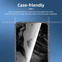 4 x NEW'C 3 Pack Designed for Google Pixel 8A Screen Protector Tempered Glass,Case Friendly Scratch-proof, Bubble Free, Ultra Resistant (Transparent)