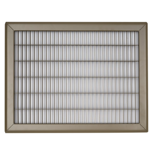 Fits 13x16 Duct Opening | Return Air Floor Grille by Handua| Walkable Vent Cover Grill for Floor | Brown | Heavy Duty Fixed Blades 