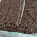 FONEYI Indoor Door Mat 24" x 36", Dirt Trapper Door Mats Non-Slip Entryway Rugs Washable, Absorbent Resist Dirt Welcome Mat, Low Profile Inside Floor Mats for Front Back Door and Entryway, Coffee