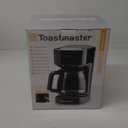 Toastmaster 12-Cup Digital Touchscreen Drip Coffee Maker, Black, TM-131CM