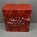 HOMESEASONS 2 Pack 18" Lighted Large Artificial Poinsettias for Outdoors LED Poinsettia Flowers Artificial Faux Poinsettia Plants Poinsettia Christmas Decorations for Office Home Kitchen Decor (Red)