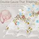 Muslin Crib Sheets,2 Pack Mini Crib Sheets for Girl Boy,52inx 28in Crib Mattress Sheet,Soft and Breathable.
