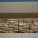 Natural Reed Fencing Rolls: Privacy Bamboo Fence 3/4/5/6ft High Roll Reed Screen, Decorative Bamboo Fencing for Outdoor Balcony Patio Garden Backyard,with Cable Zip Ties (Coffee, 5x10ft)