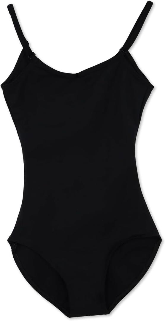 Capezio Women's Camisole Leotard With Adjustable Straps (Black, M)