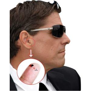 Invisible Secret Spy Earphone Nano Wireless Earpiece for Mobile Phone