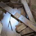 IDEALHOUSE Round Dining Table for 4, 47 Inches Circle Dining Room Table with Wooden Base for Kitchen, Living Room (Table Only), Brown