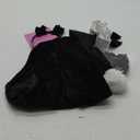 Angelaicos Womens Bunny Costume Set Senpai Cosplay Halloween Roleplay Bodysuit Stockings (Medium, Velvet-Black)