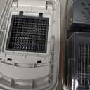 Mueller Vegetable Chopper Mandoline Slicer, Food Veggie Chopper, Cheese Grater, Onion Vegetable Cutter with Container, Dicer, Kitchen Gadgets & Essentials, White Sand/Grey (6 blade)