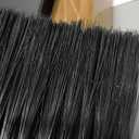 FEED GARDEN Fireplace Tools Set 5 Pieces, 30 Inch Modern Wrought Iron Outdoor Fireplace Accessories Set Long Holder Indoor with Poker, Tongs, Shovel, Brush, Base Black