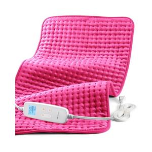 Pink Heating Pad for Period Cramps, CooCoCo FSA Wearables Large Heated Pad, Gifts for Mom Wife Teens Her, FSA HSA Eligible Menstrual Heat Pad, Cute Hot Pad for Back Pain Relief, Must Haves for Women