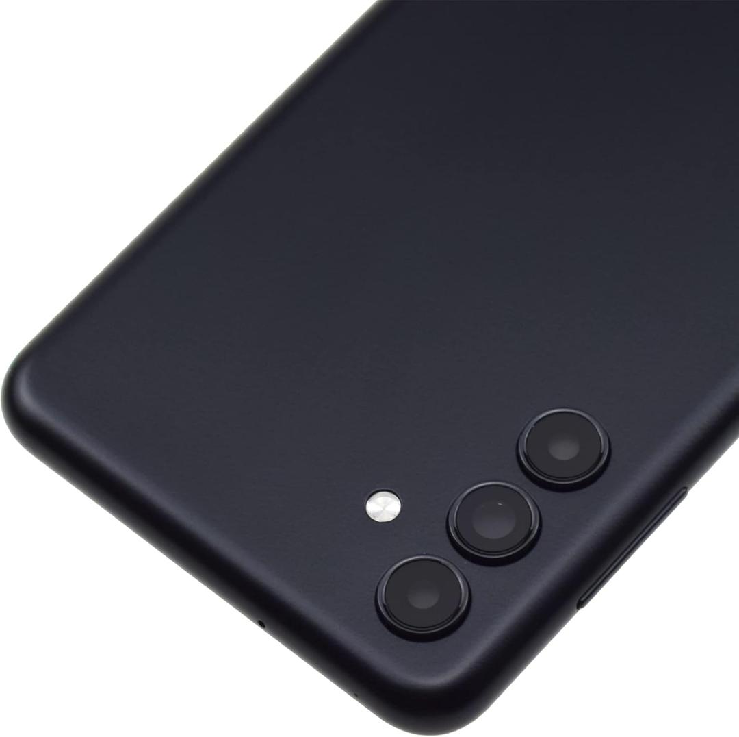 Black Plastic Back Cover Replacement for Samsung Galaxy A13 5G SM-A136U SM-A136W Rear Camera's Frame and Glass Cover Volume Button and Installation Instruction Tool Kit are Include