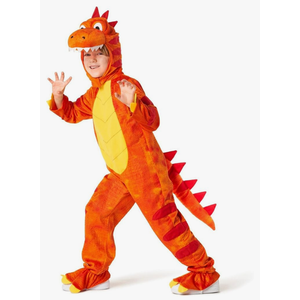 Morph - Orange Dinosaur Costume Kids, Toddler Dinosaur Costume, Kids Dinosaur Costume, Dinosaur Halloween Costume , Kids 3/4Y