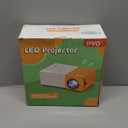 PVO Projector WiFi Portable Movie Projector 1080P, Phone Screen Can Be Mirrored to VideoProjector Via WiFi Or Via Data Cable, Compatible With Smartphone/ Tablet/ Laptop/TV Stick/PS/Type-C/USB Drive