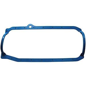 SBC Oil Pan Gasket Blue Steel Core Fits for 86 - Up Late Chevy 305 350 383 400 Engine