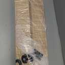 Pinkunn 4 Pcs Nursery Book Shelves 23.6 Inch Rattan Scalloped Floating Bookshelves Wicker Boho Book Shelf for Wall Mounted Decor Nursery Rooms Hanging