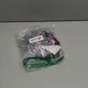 Dog Raincoat, Waterproof Dog Rain Jacket with Hood, Rain Coat with Leash Hole, Reflective Strap for Small Medium Dogs, Lightweight Puppy Clothes(Black,S) (S(Back Length12''))