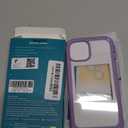 Diaclara Designed for iPhone 14 Case, Full Body Rugged Case with Built-in Touch Sensitive Anti-Scratch Screen Protector, with Camera Lens Protector for iPhone 14 6.1" (Peri Purple)