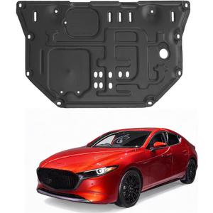 Front Engine Splash Shield Fit for Mazda 3 2019 2020 2021 2022 2023 2024, Direct Replacement Engine Splash Guard,Engine Guard for Underbody Protection