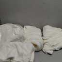 6 Pcs Valentine's Fleece Sleepover Blanket for Girl Galentine Party Soft Fuzzy Throw Blanket Bulk Warm Flannel Mattress for Pajamas Movie Night(White,40 x 60 Inch)