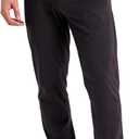 Hanes Originals Cotton Joggers, Jersey Sweatpants for Men with Pockets, 30" Inseam (X-Large, Black)