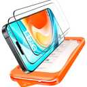 TORRAS Top-Notch Military-Grade Shatterproof for iPhone 15 Screen Protector [Most durable 9H+ Glass,Unbreakable from 12-foot Drop] for iPhone 14Pro&iPhone 15, Diamond Shield 1 Packs