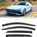 Rain Guards Window Visor for 2021-2026 Hyundai Elantra Out-Channel