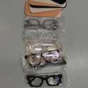 CCVOO 0.5 Reading Glasses for Women, Stylish Eyeglasses, Blue Light Readers for Women, Computer Eye Glasses, Cheaters