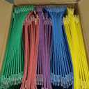 SUNEE 2 Pocket Folders with Prongs (100 Pack, 5 Colors), Paper Folders with 2 Pockets and 3 Prongs Fit Letter Size Paper, Folders with Prongs for School Office Home Business (Multicolored)