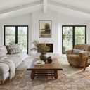 Loloi Amber Lewis Georgie Collection GER-03 Jade/Sunset 5'-0" x 7'-6", .19" Pile Height, Area Rug