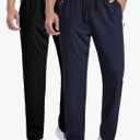 Men's Sweatpants Athletic Pants Breathable Quick Dry Water Resistant Jogger Track Pants Workout Hiking Pants, XXL