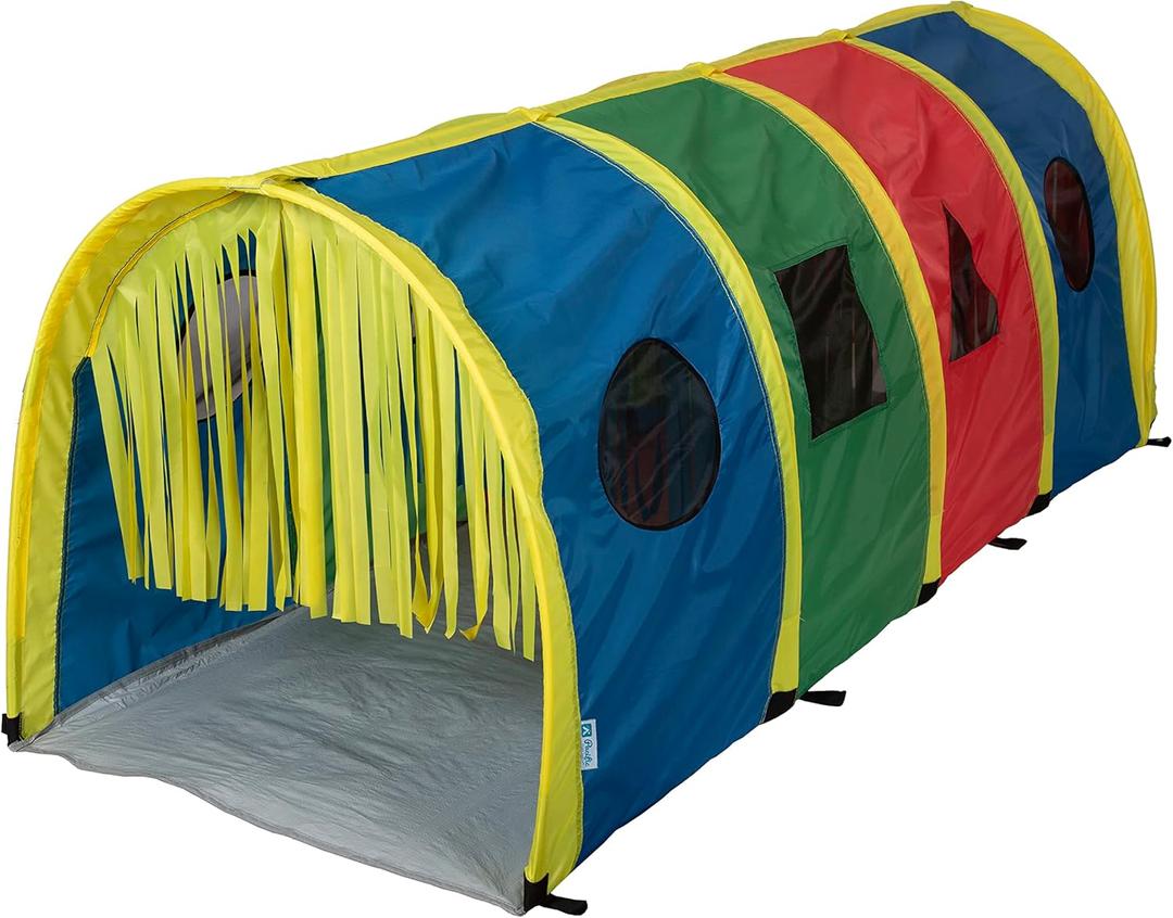 Pacific Play Tents 95260 Super Sensory 6' Institutional Tunnel, 
Size: 72" length x 30" width x 30" high