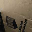 PRIVATE BRAND UNBRANDED Large Black Collapsable Pet Crate 125x9x76cm