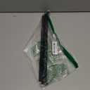 Small Tension Rod 16-38inch Black Tension Curtain Rod No Drilling Spring Rods for Windows Short Tension Rod Adjustable Curtain Rod for Windows,Door,Closet,Kitchen