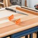 Cabilock Anti-Slip Ladder Feet Rubber Pads 2-Pack Folding Ladder Feet Covers for Stability and Floor Protection Non Skid Foot Pads for Home and Workplace Safety