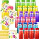 24 Set Water Bottles Bulk with Card 12 oz End of School Year Student Gifts from Teacher Summer Graduation Gifts Cards for Summer School Classroom Prizes Party Supplies