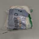 BuLuTu Muslin Cotton Kids Pillowcases for Girls Boys Shabby Chic Blue Floral Print Pillow Case Beige Toddler Pillowcases Standard Size Pillow Cover with Ruffles, 20"x26", 1 pc (Freesia)