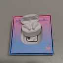 True Wireless Earbuds White Bluetooth 5.3 with Microphone for Working Out Noise Canceling Blue Tooth Ear Buds Deep Bass TWS Wireless Earphones with Charging Case in Ear Headphone for iPhone Android