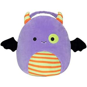 Squishmallow Official Kellytoy Halloween Squishy Soft Plush Toy Animals (Blaze Monster, 10 Inch Treat Bucket)